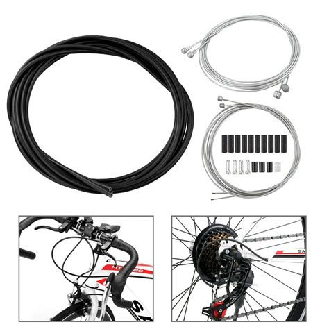 bicycle brake cable with metal housing|bicycle replacement parts brake cables.